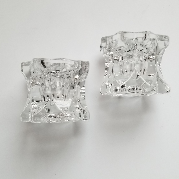 Mikasa Sparkling Star Candle Holders - Picture 3 of 6